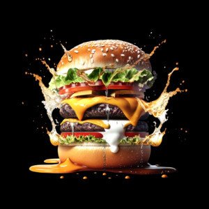 Googly Royal Burger
