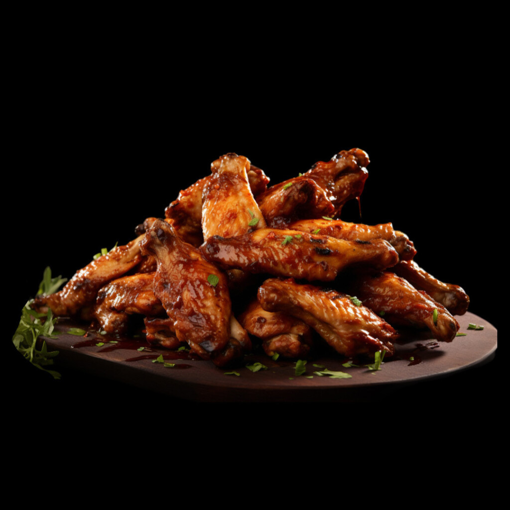 Royal Honey BBQ Wings ( 5 Pieces )