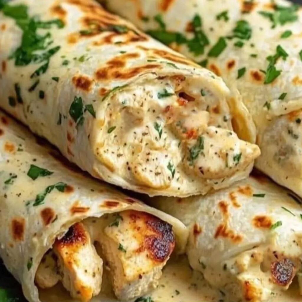 Garlic Mayo Chicken Roll