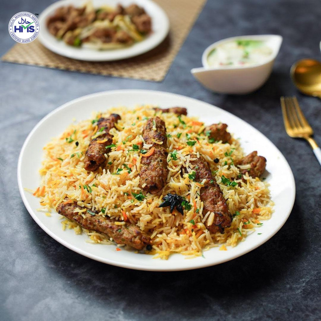 Beef Seekh Kabab Bowl