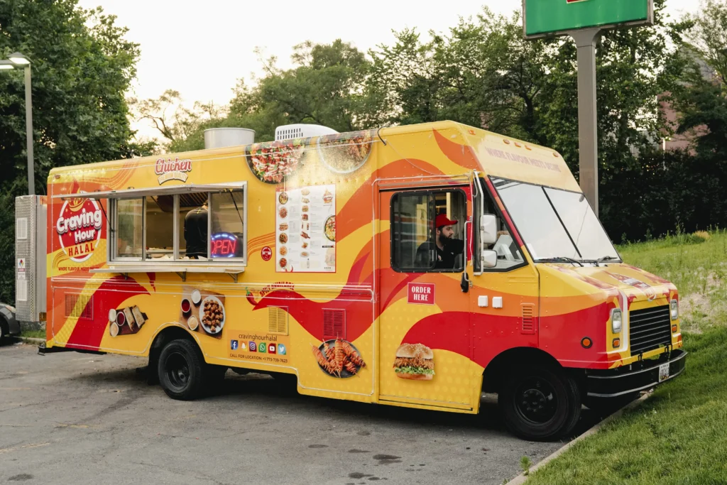 Halal Food Trucks Serving Healthy Burgers
