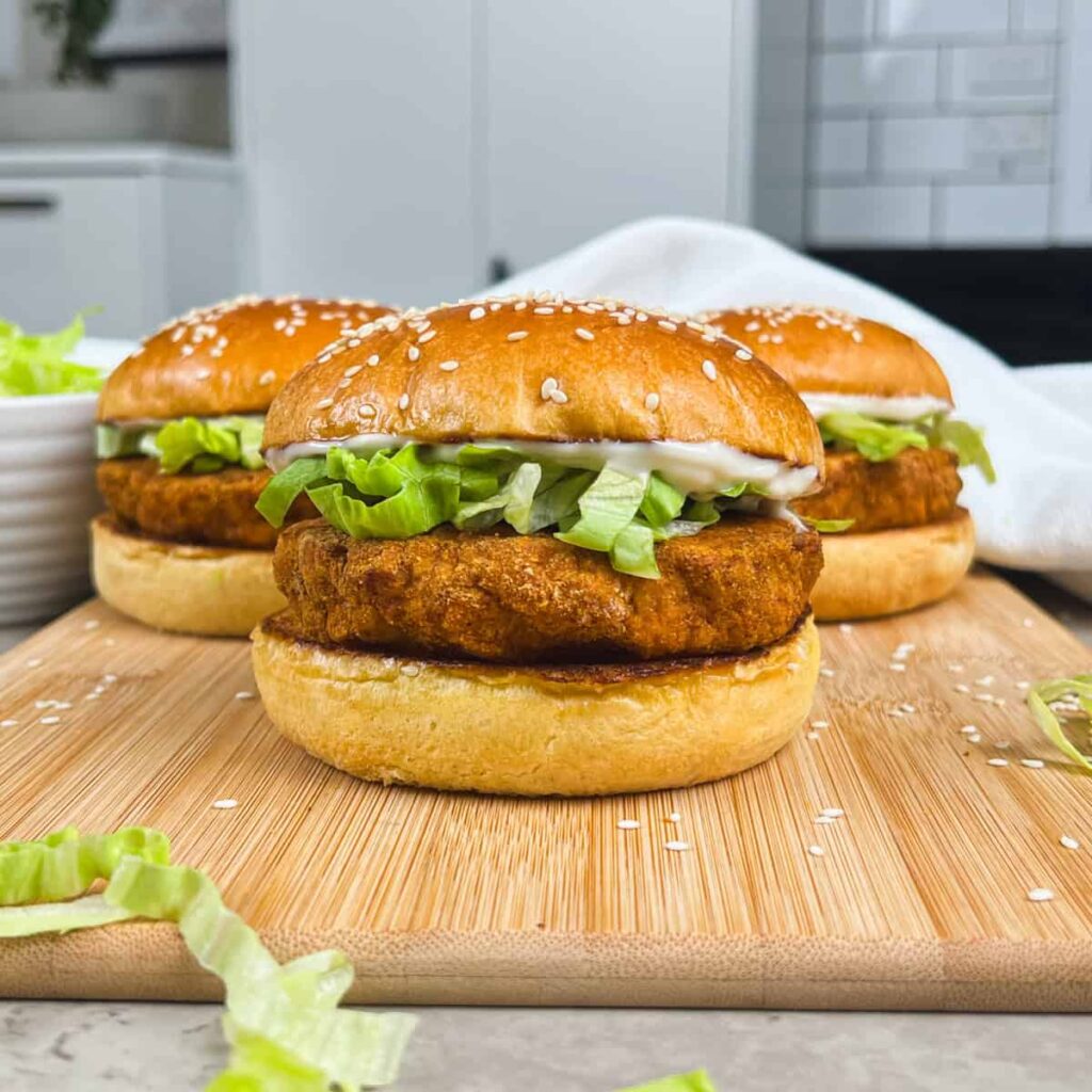 How to Make Halal McChicken Burger at Home