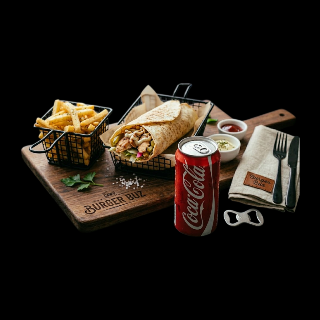 Deal-6 Roll/Shawarma+Fries+Soda